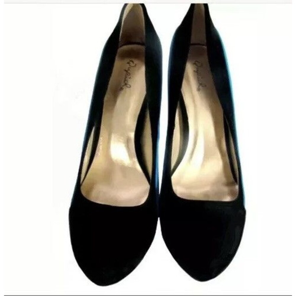 HOT NEW BLUE VELVET platform PARTY HIGH HEEL shoes Pumps SIZE 8 JUNIORS Dancer F